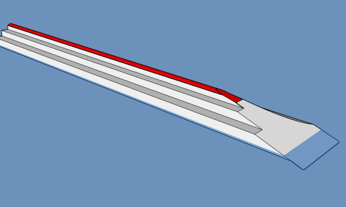 Upstairs Transition Rail